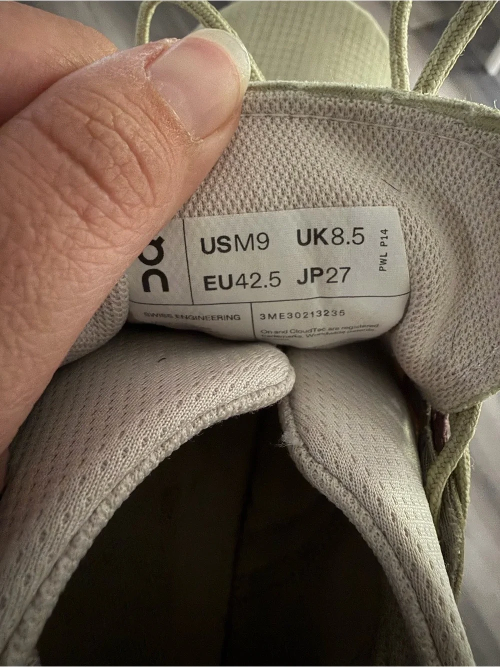 Men’s On Cloudnova 2 sneaker in muted caper green size 9